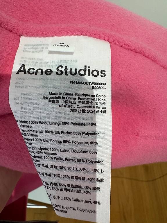 Acne Studios Giacche: ACNE STUDIOS JACKE PINK – Nuovo (secondo la descrizione) da Schwyz venduto da bofb 4