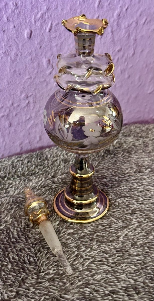 Flacons: Charmant Flacon à parfum décoré à la main – Gebraucht aus Petit-Lancy von Pierre_le_voyageur 2