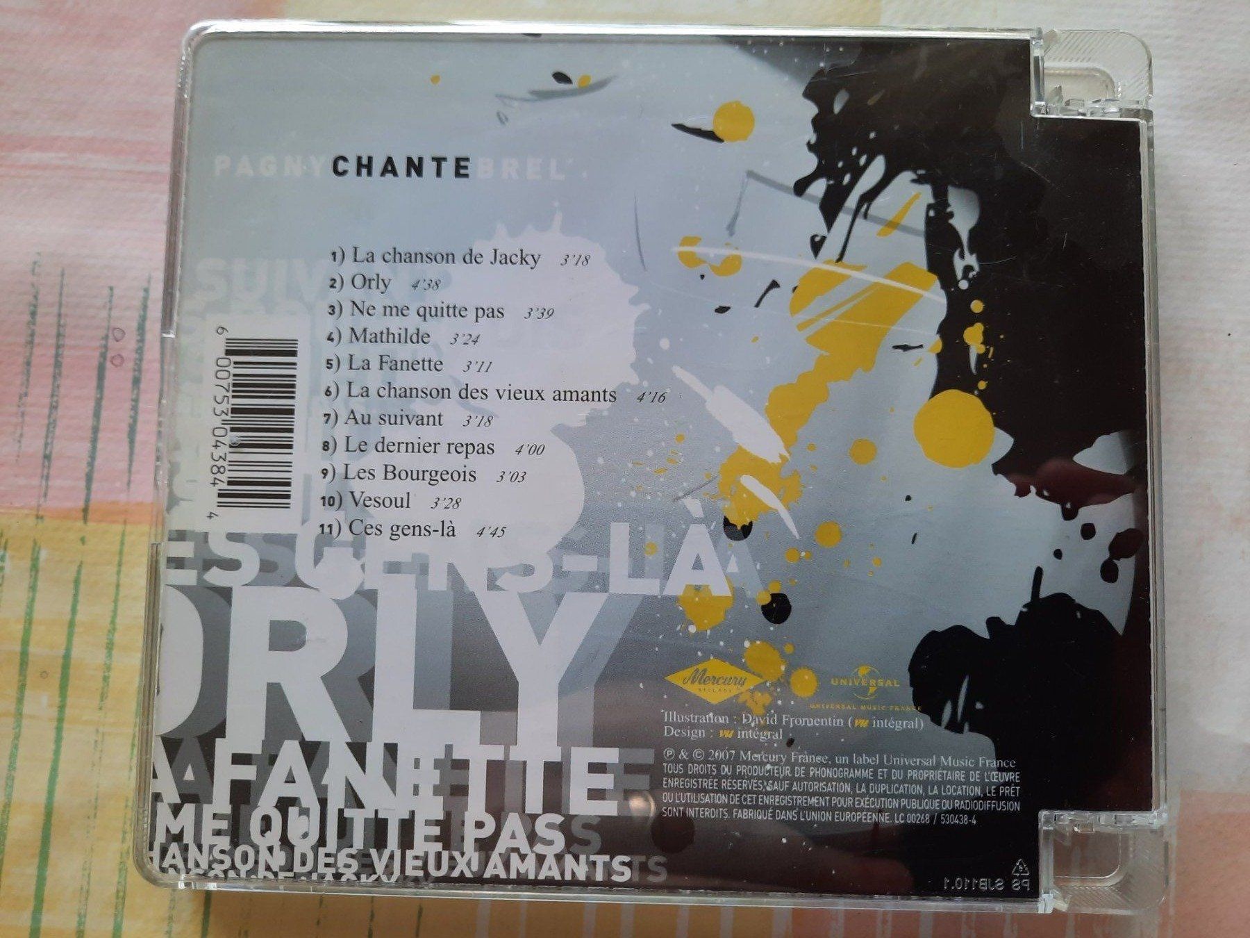 CD: CD Pagny chante Brel – Usato da Pully venduto da bro_n52j 1