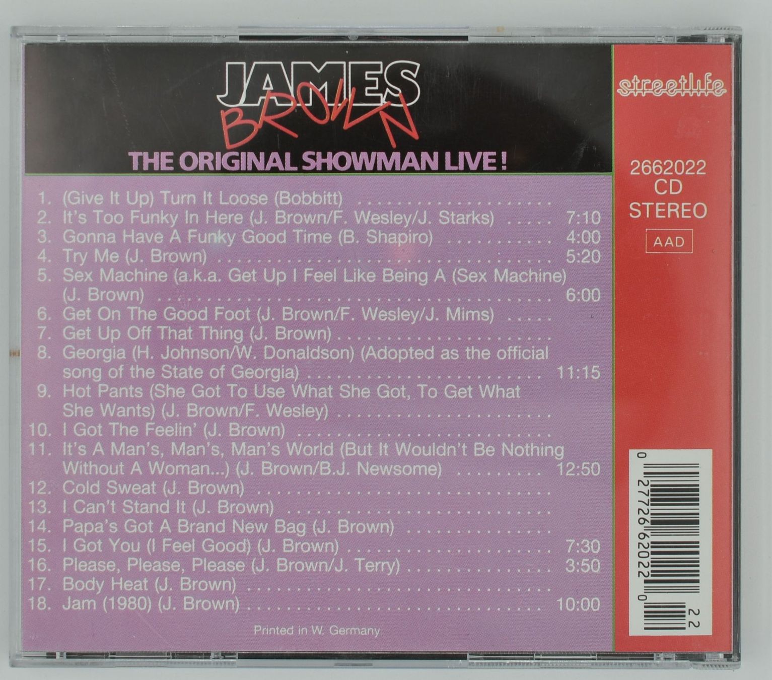 CD: James Brown Sex Machine u.a. – Usato da Dürnten venduto da puumies 1