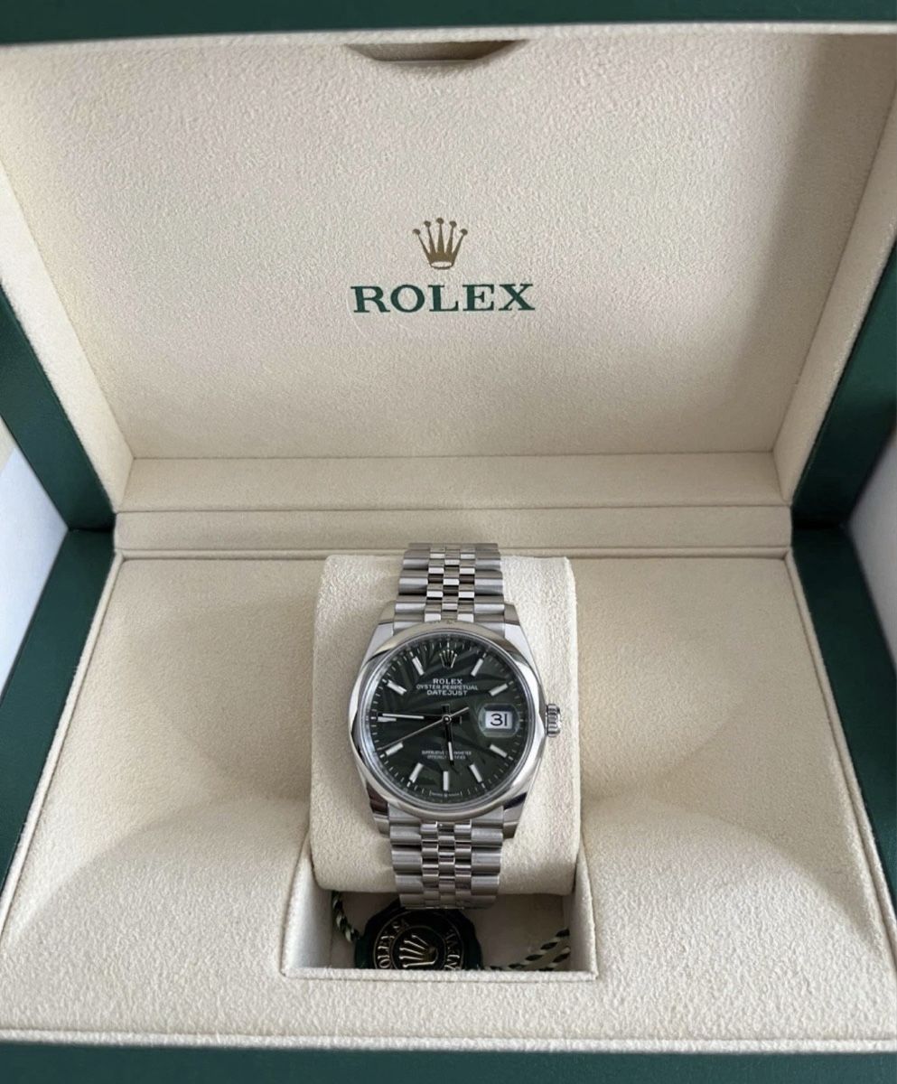 Rolex Uhren: Rolex Datejust Mint Green 36mm – Gebraucht aus Hittnau von hsynaslan 1