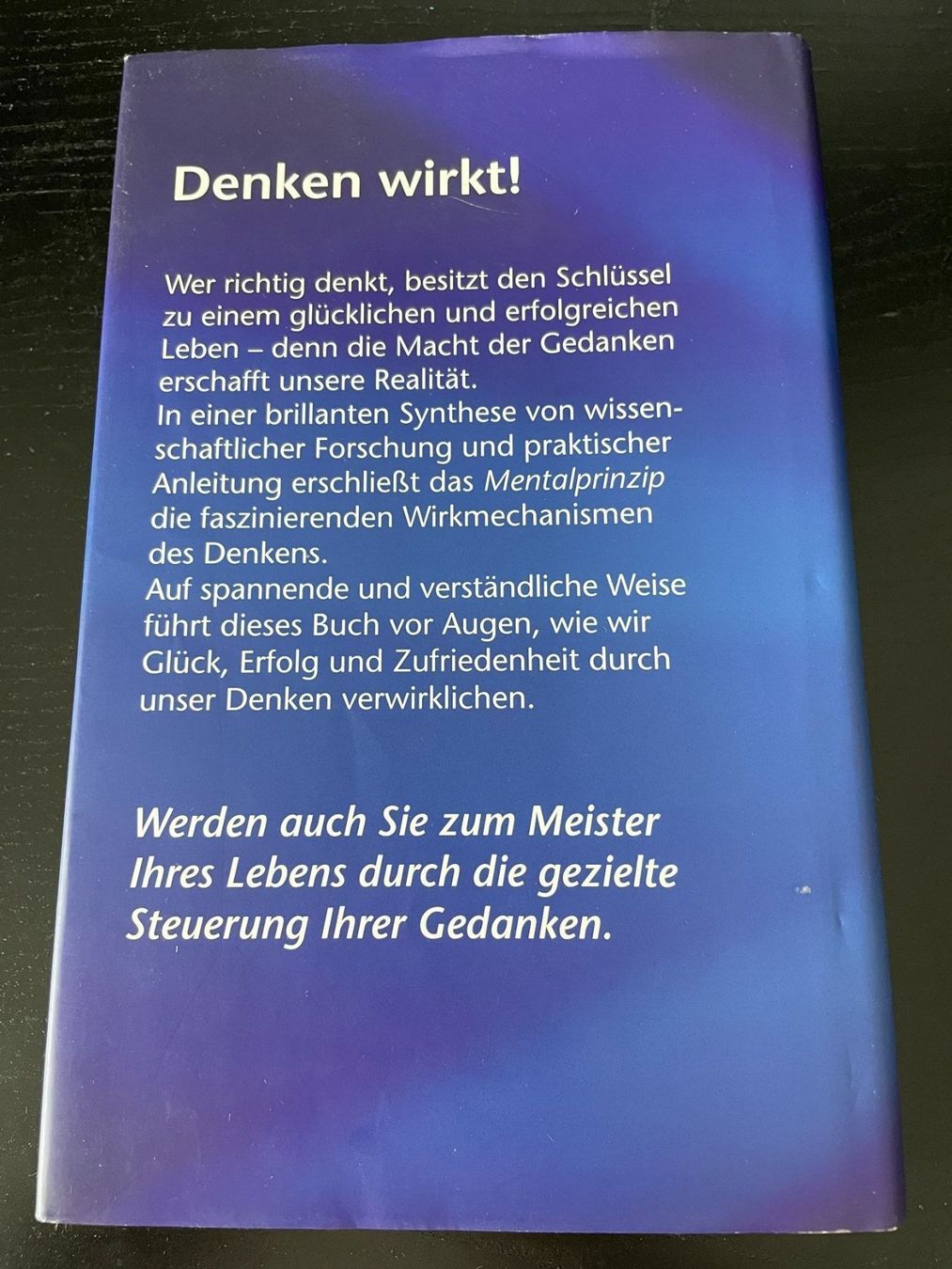 Libri: Das Mentalprinzip - Jürgen Karsten – Usato da Hombrechtikon venduto da Uptowns 2