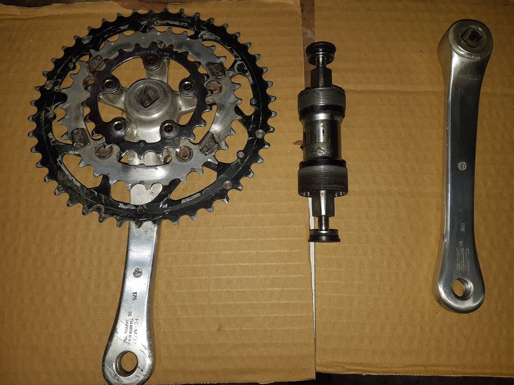 Shimano Ersatzteile: Pédalier VTT Shimano FC-M737, vintage pour collectionneur – Gebraucht aus Confignon von cha_8bw2 1