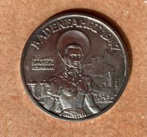 Médaille Badenfahrt 1947 - 100 Jahre Schw. Eisenbahn Silber