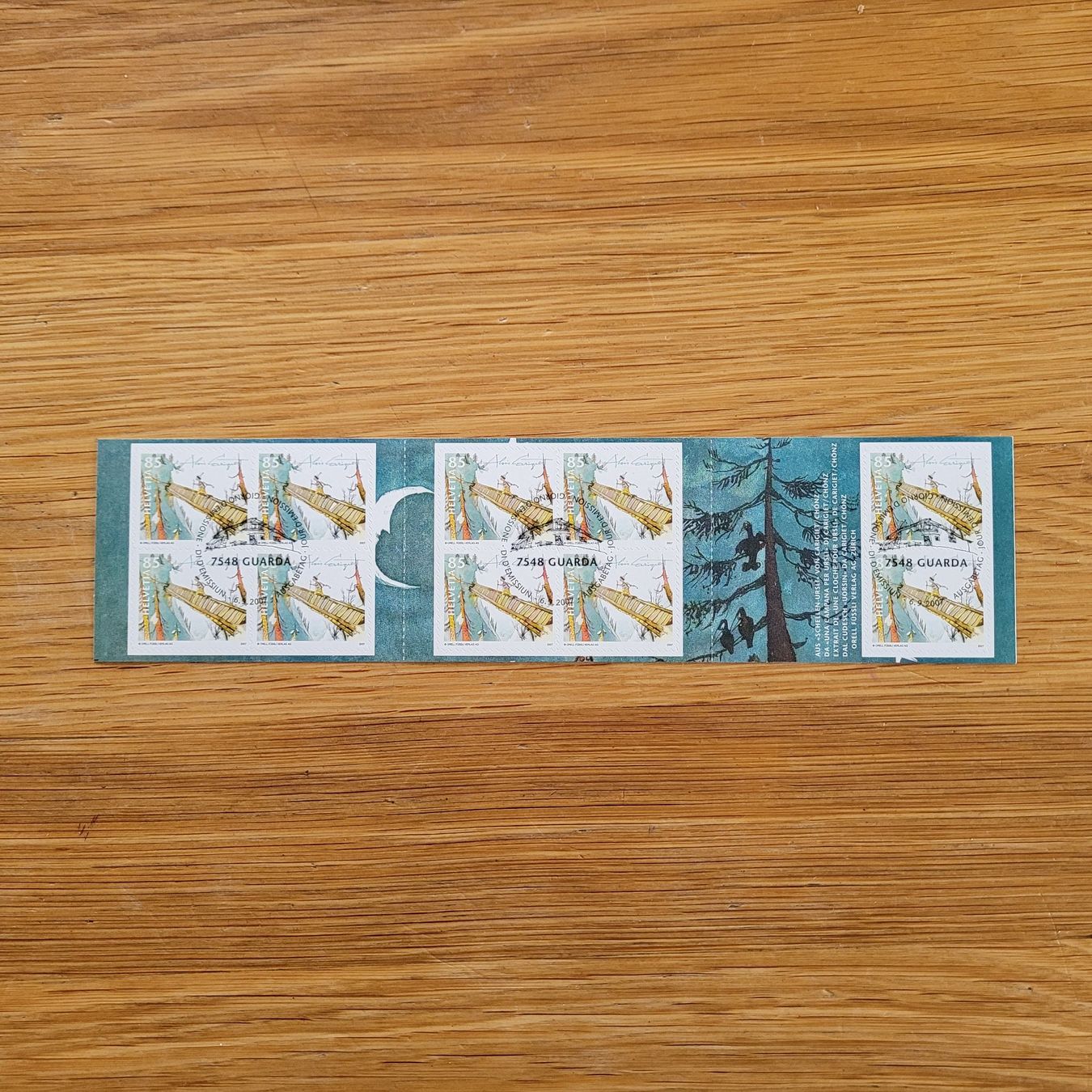 Tous les timbres: Markenheftchen CH ET Guarda 2007 – D'occasion à Biel/Bienne par Destockweb