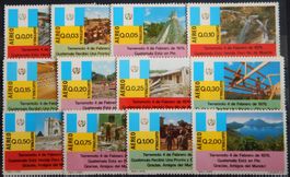Guatemala Kat. 1020-1031 (*) 1976 Kat. 20 Euro
