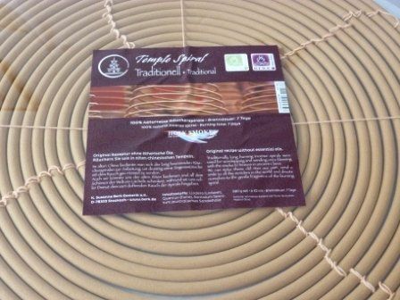 Candele: Riesen-Räucherspirale - Traditional – Nuovo e nell'imballaggio originale da Mauren venduto da Yeelen 2