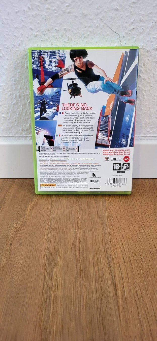 Microsoft Giochi: Xbox 360 - Mirrors Edge – Usato da Münsingen venduto da DigitaleSpielecke 1