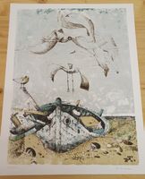 Federico Righi Farblithografie handsigniert 169/200
