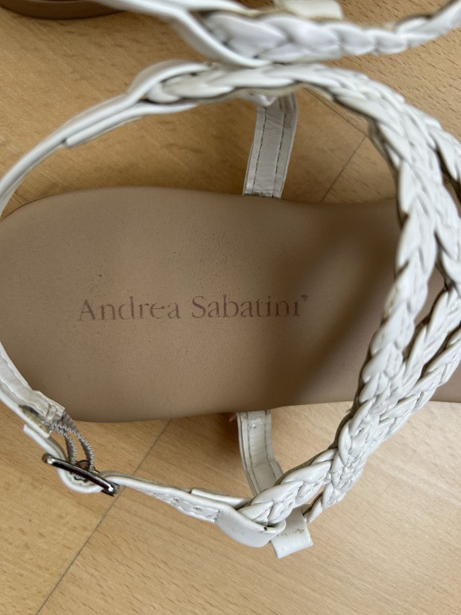 Scarpe da donna: Flip-Flop Sandale weiss Gr. 40 – Usato da Reinach BL venduto da meinstil 1