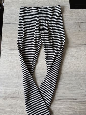 Mädchen Leggings gestreift H&M Grösse 128 guter Zustand