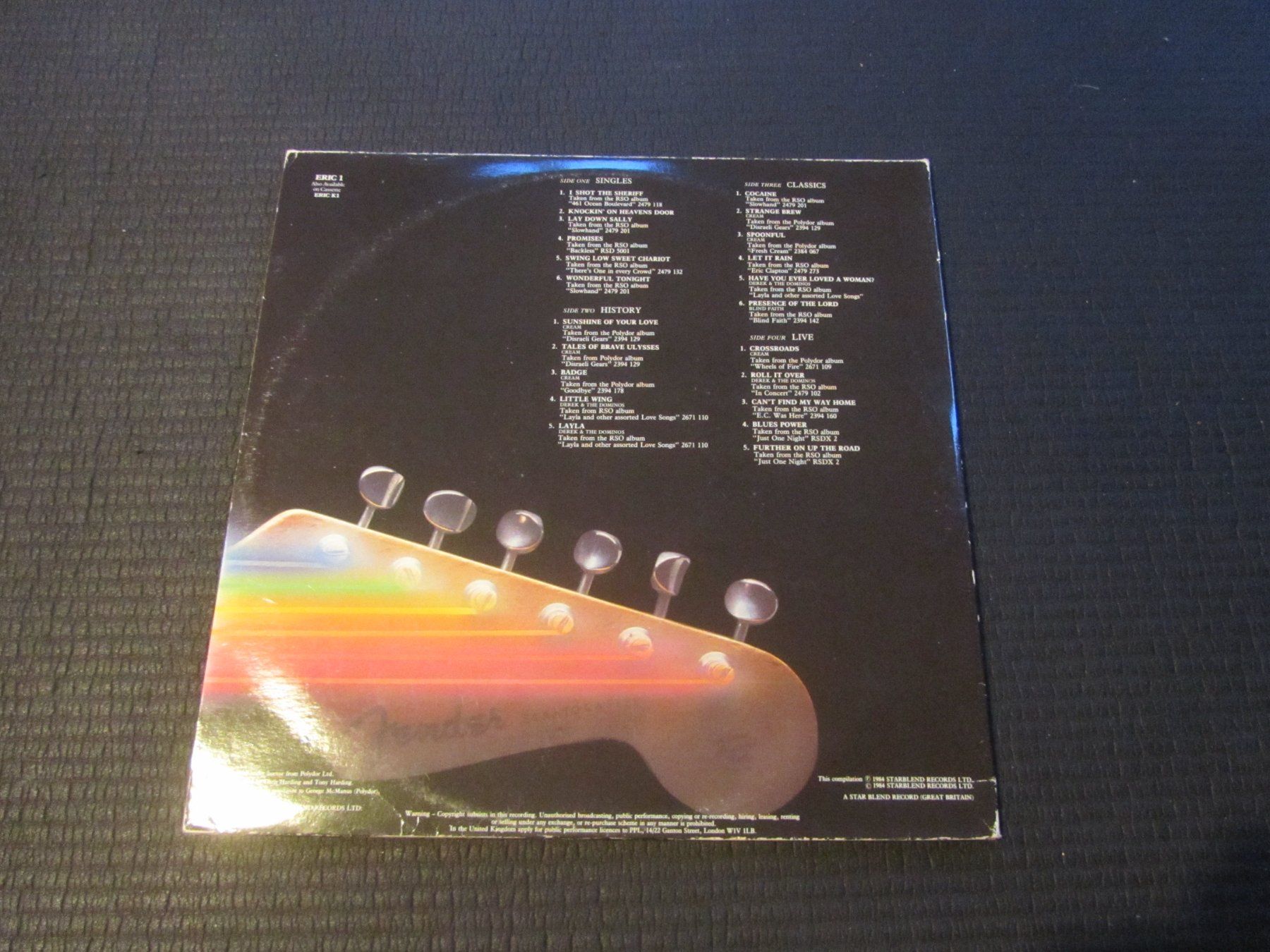 Dischi in vinile: Eric Clapton - Backtrackin' - DLP - Top Zustand         /cbl – Usato da Seengen venduto da mikelele 5