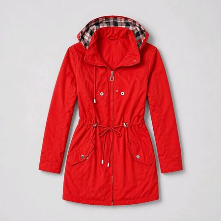 leichte schöne Jacke Gr. M (L) Sommer / Übergang in Rot