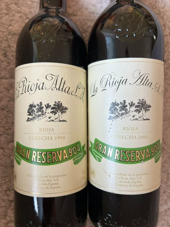 La Rioja Alta Gran Reserva 904 1998/2001 *PP96* (Neu und ...