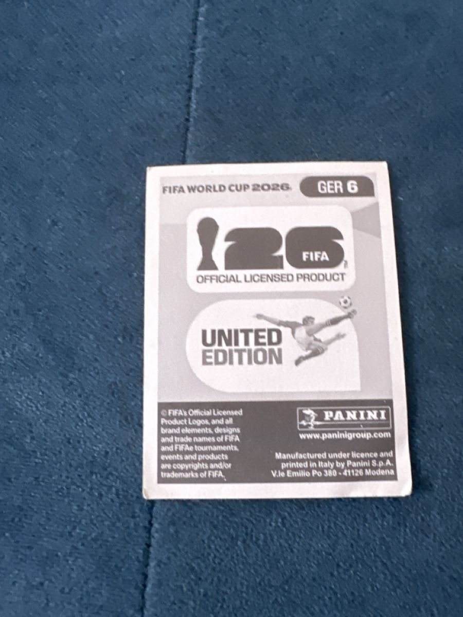 Panini Sammelbilder & Trading cards: Panini Ger6 – Gebraucht aus Sion von Alfi74 1