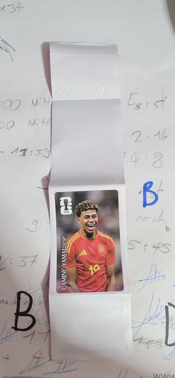 Lamine Yamal Coca-Cola Panini Sticker WM26 (Neu und originalverpackt ...