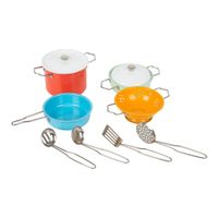 Kinder Kochgeschirr Set für Kinderküche