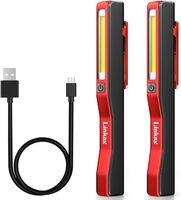 2x LED Arbeitsleuchte Taschenlampe mit Magnet