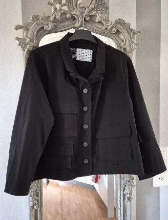 Rundholz Jacke schwarz Gr. M