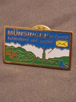 Pin Münsingen im Aaretal PTT Motiv guter Zustand