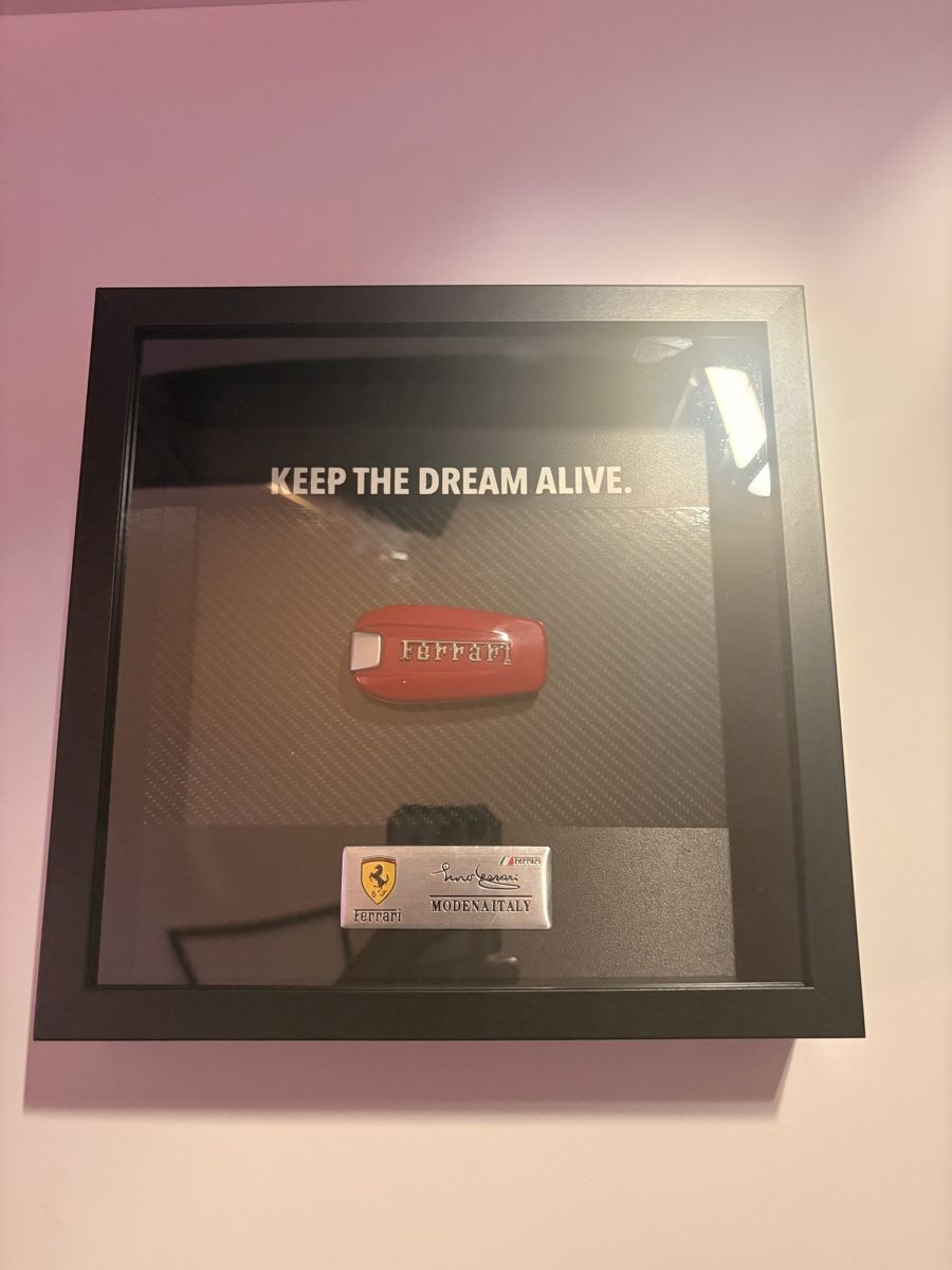 Dipinti: Ferrari Key - Deco Bild - Ferrari Schlüssel – Nuovo e nell'imballaggio originale da Inwil venduto da Doctor_Roll