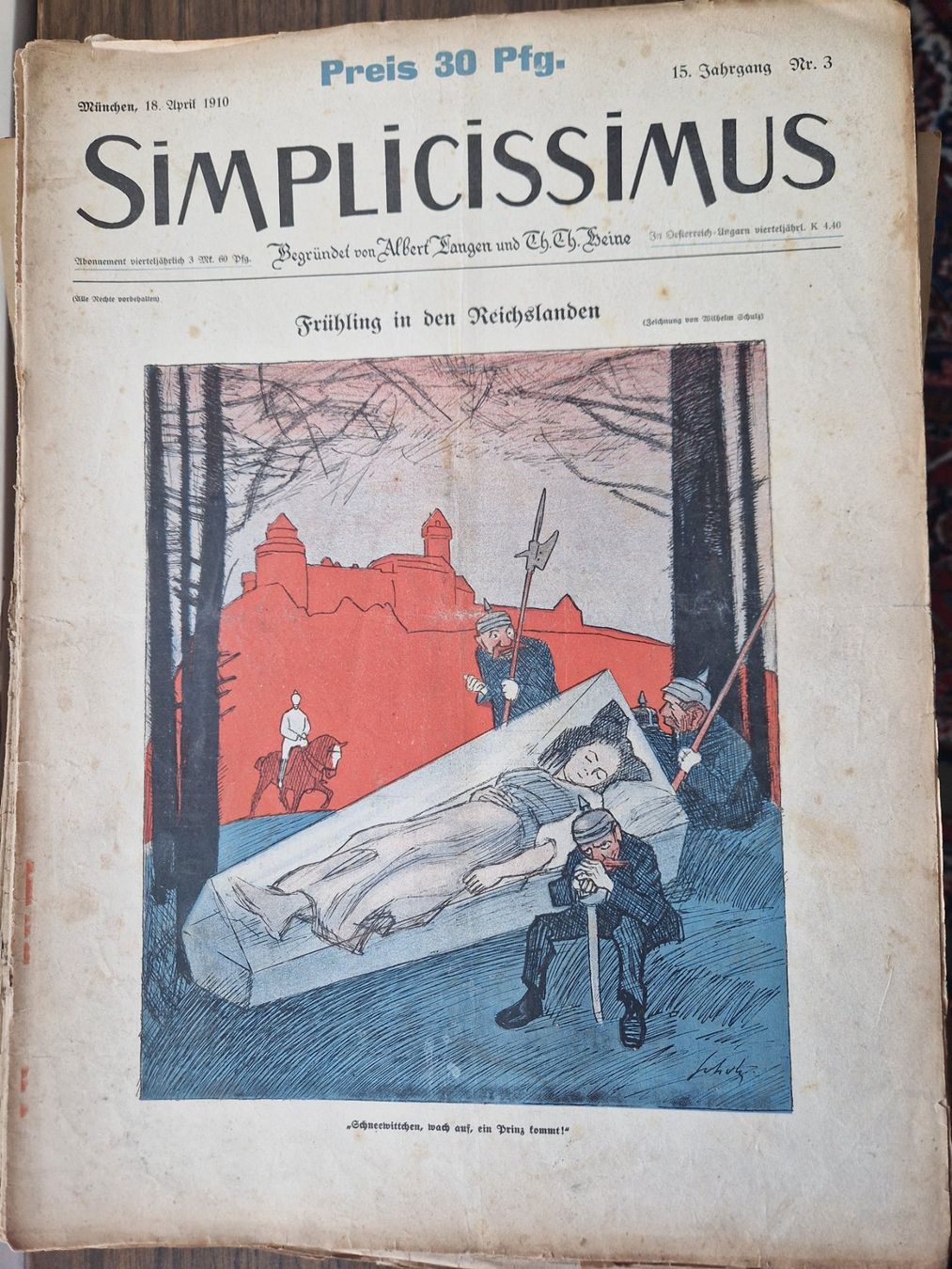 Zeitschriften & Magazine: Simplicissimus Satirezeitschrift 1910 – Gebraucht aus Mörschwil von aik_x8mc 4