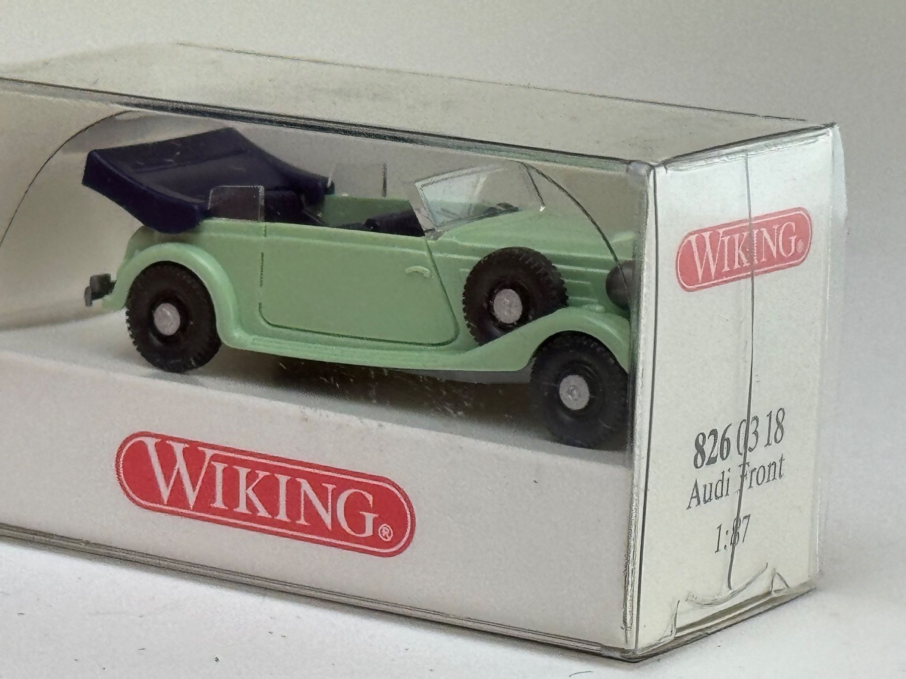 Wiking Modellautos: SG-Wiking Audi Front türkis – Gebraucht aus Elm von Wikmtz 1