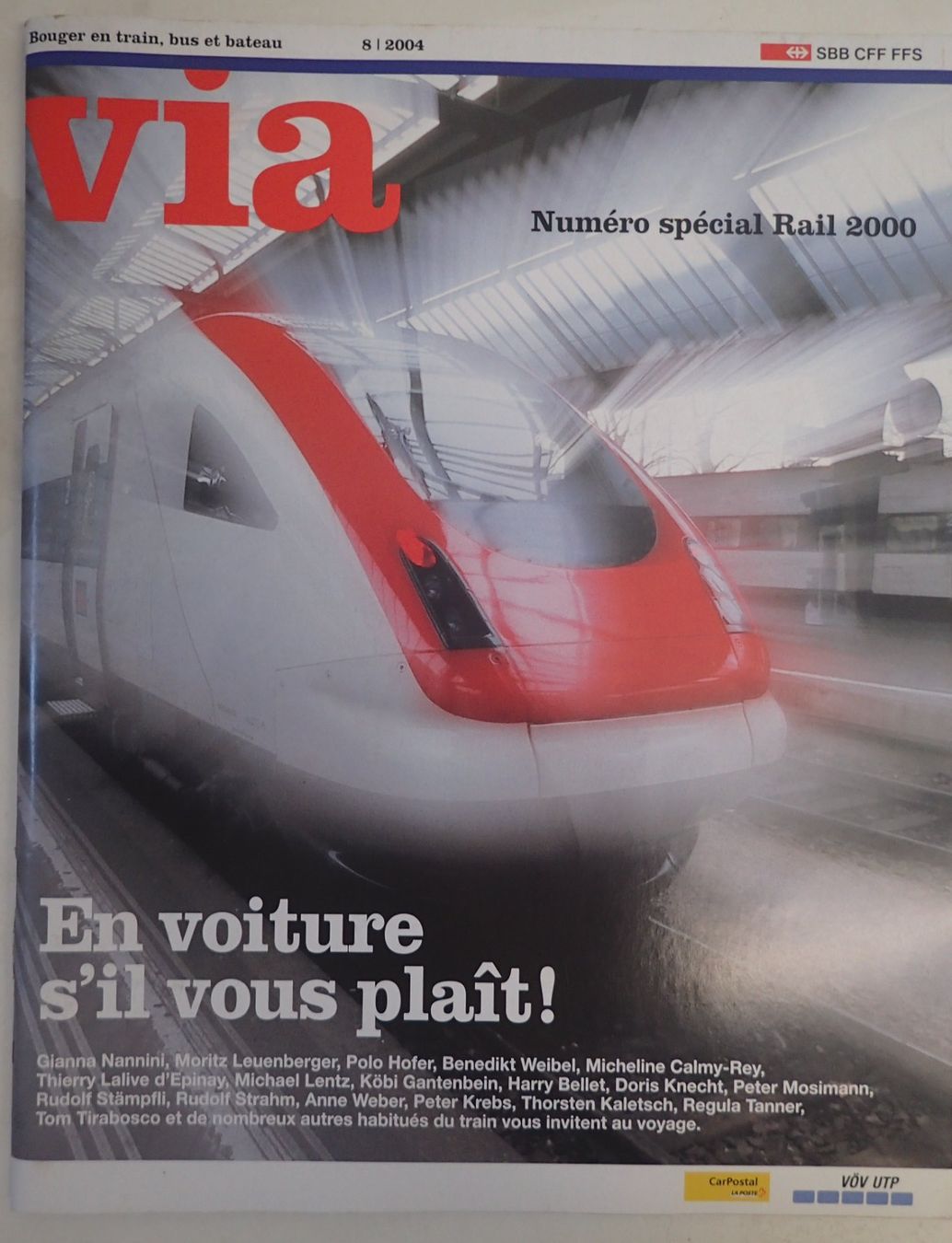 Zeitschriften & Magazine: VIA No Spécial sur Rail 2000 – Gebraucht aus Lausanne von Biquette6