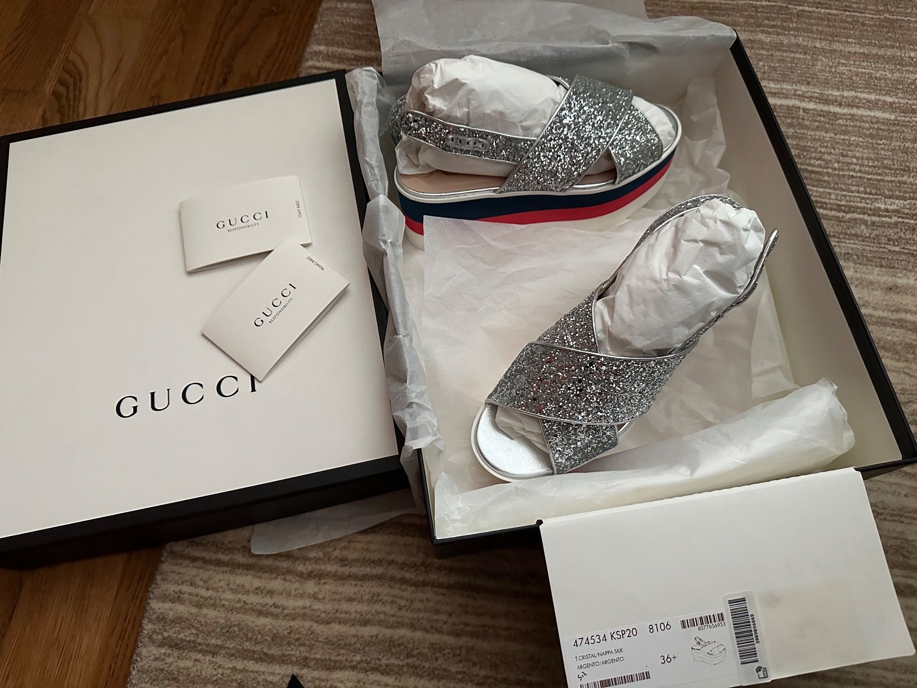 Gucci Damenschuhe: Gucci Sandals – Neu und originalverpackt aus Ebikon von nat_jzh5