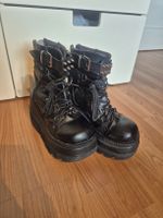 Demonia Shaker-60 Boots schwarz Grösse 38 guter Zustand