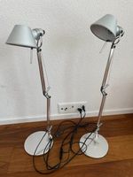 2x Artemide Tolomeo Micro Tischlampen – Silber (Top Zustand!