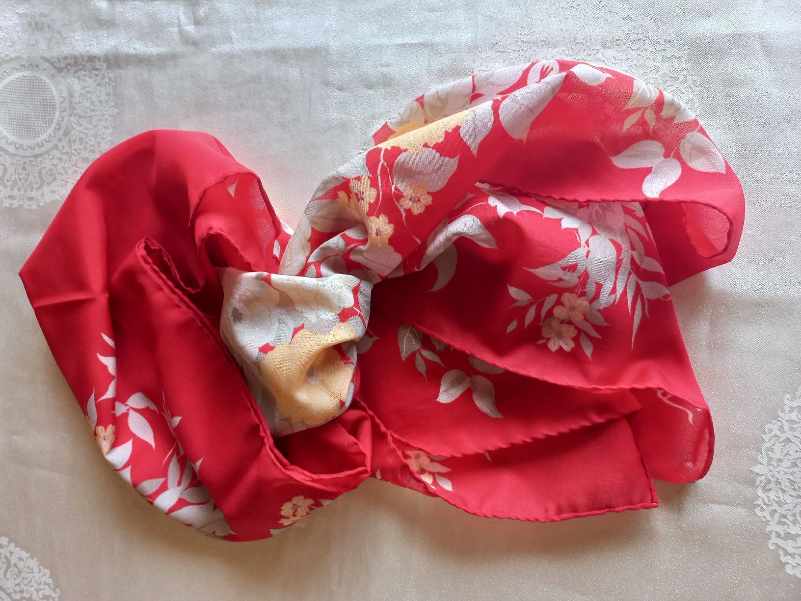 Foulards & écharpes: Leonardi foulard 150×36 cm – Neuf (Voir description) à Dompierre FR par fat_xth5 1