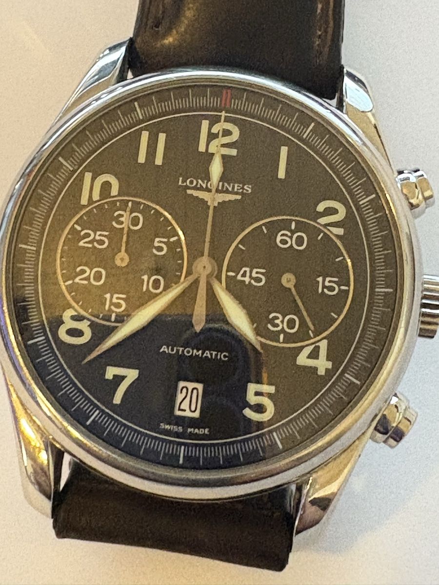Longines Orologi: Longines Automatik Herren Uhr  – Usato da Murten venduto da Tzaugg