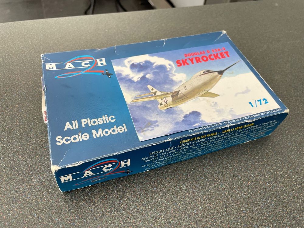 Mach 1:72 kit usaf Skyrocket Douglas (Neu (gemäss Beschreibung)) in ...