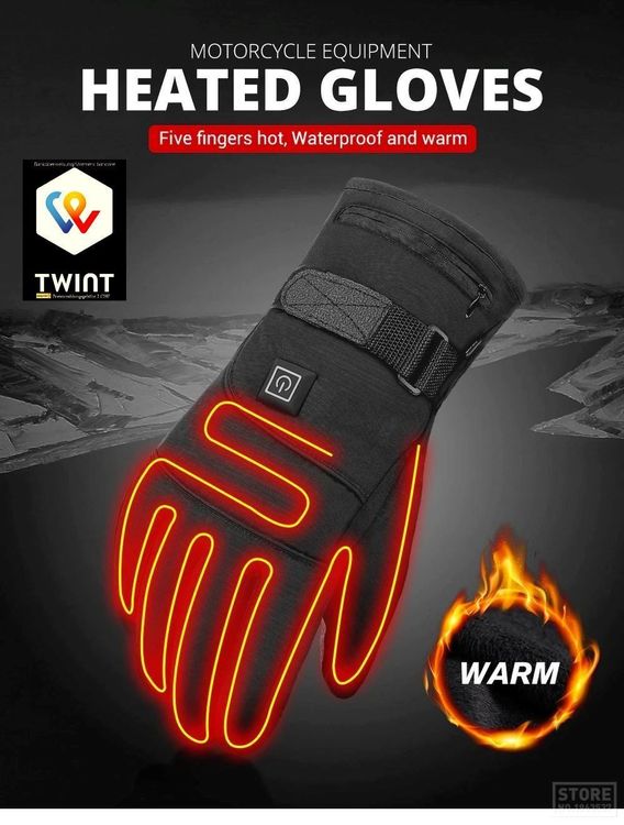 USB Hand Wärmer Elektrische Handschuhe 1