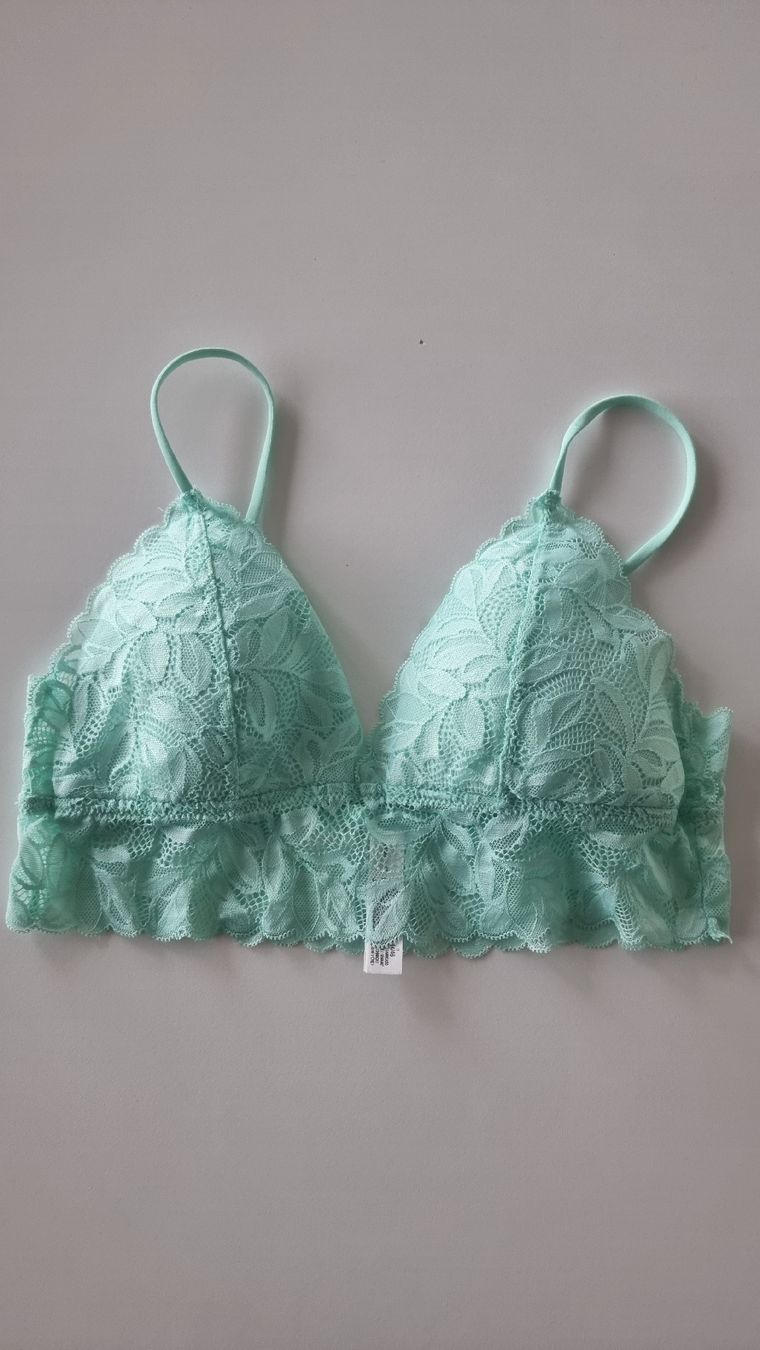 Primark Altra biancheria intima: Türkis Spitzen BH, neu, Grösse M – Nuovo (secondo la descrizione) da Balgach venduto da Patty04