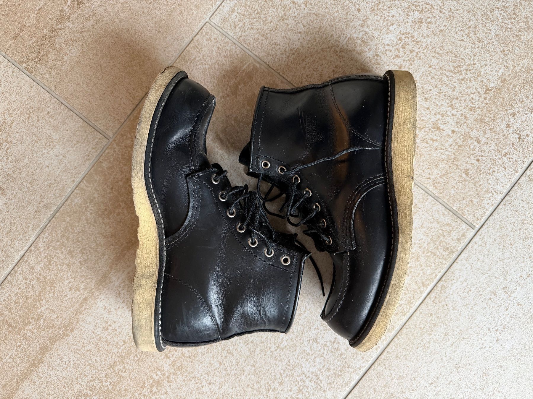 Red Wing Chaussures hommes: Redwing Moc Boot Schwarz – D'occasion à Neftenbach par SergeF0102 2