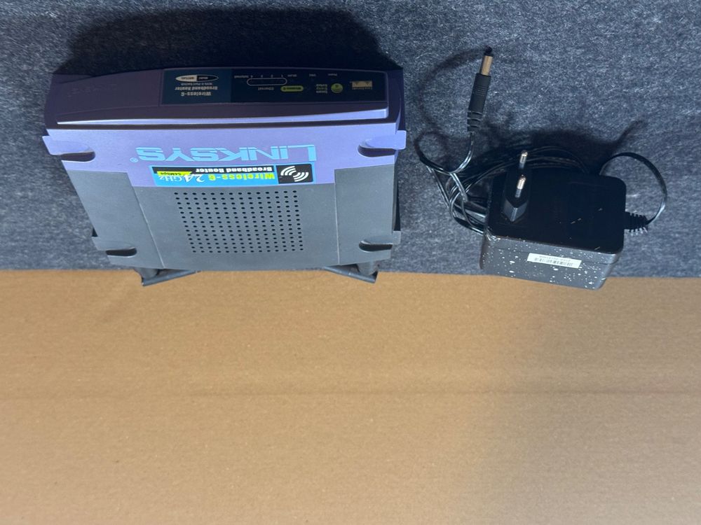 Routeur Wifi Linksys WRT 54G (Gebraucht) in Lausanne für CHF 5 – mit ...
