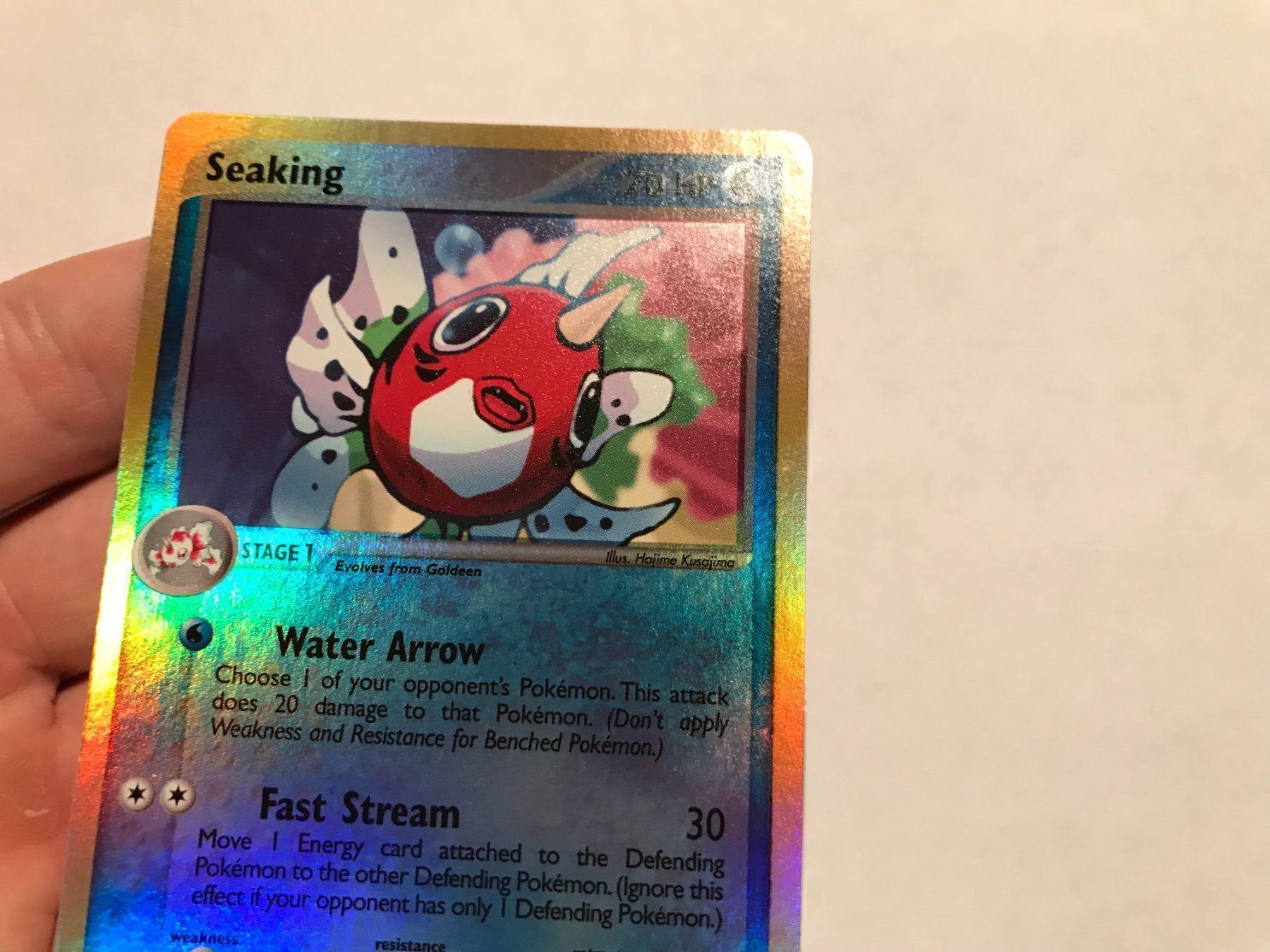Pokémon Carte collezionabili: Seaking reverse holo Ex Ruby & Saphire – Nuovo (secondo la descrizione) da Hagendorn venduto da Pokecollectorch 4