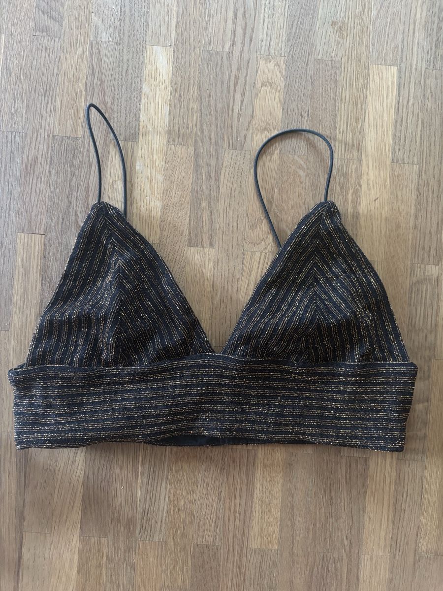 Tops: Party top - schwarz mit Glitzer - grösse XS/S – Neu (gemäss Beschreibung) aus Bern von ser_6vm5