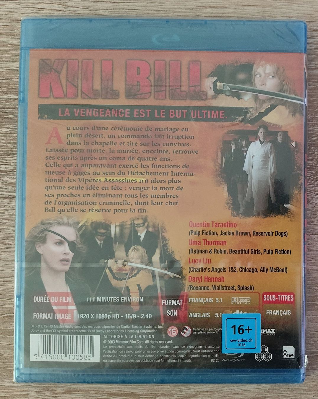 Tous les DVDs: Blu-ray Kill Bill 2003 neuve – Neuf avec emballage d'origine à Grandson par proekt 1