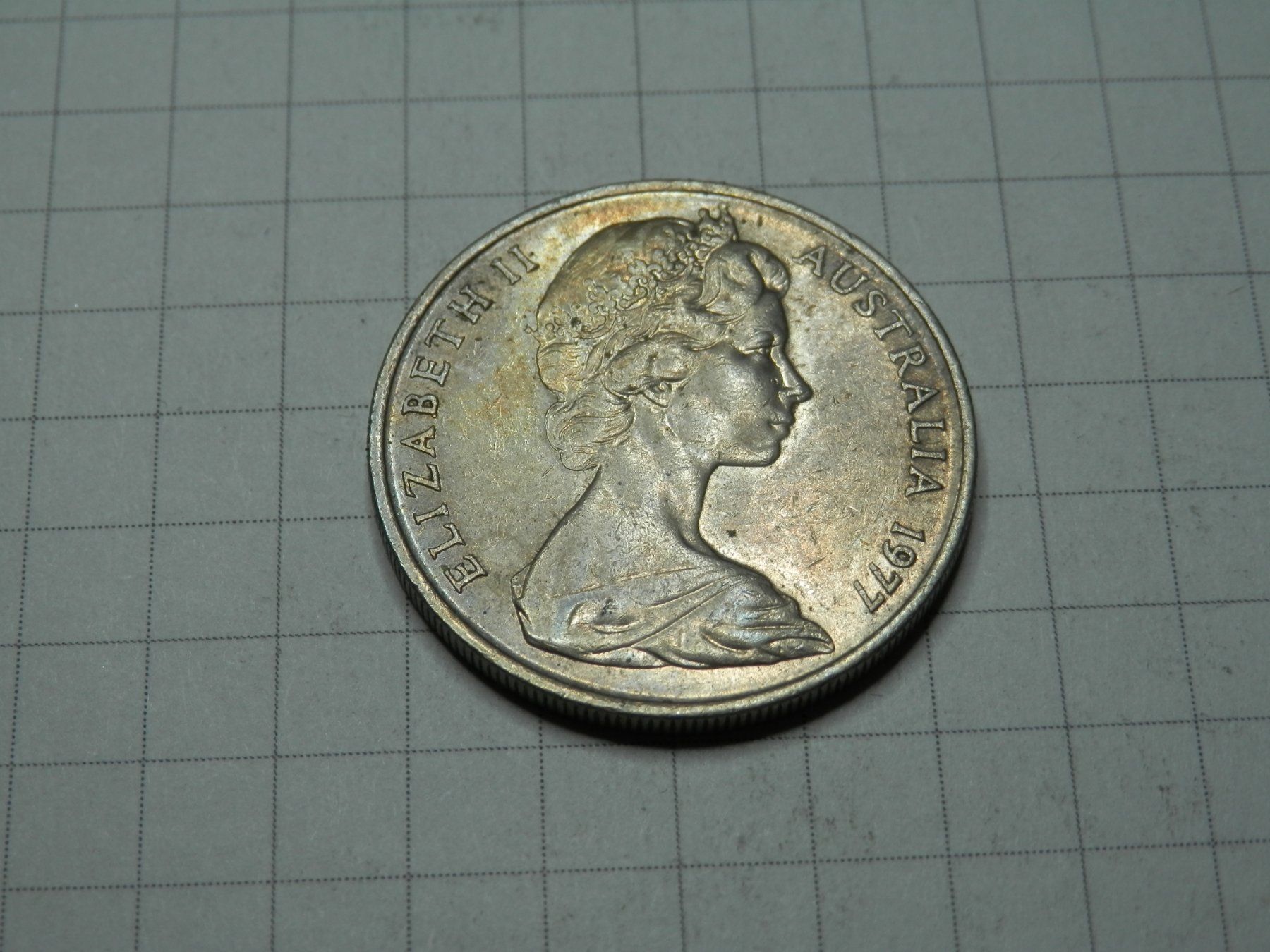 Tutti le monete: Australien 10 Cent, 1977 – Usato da Weiach venduto da weiach81