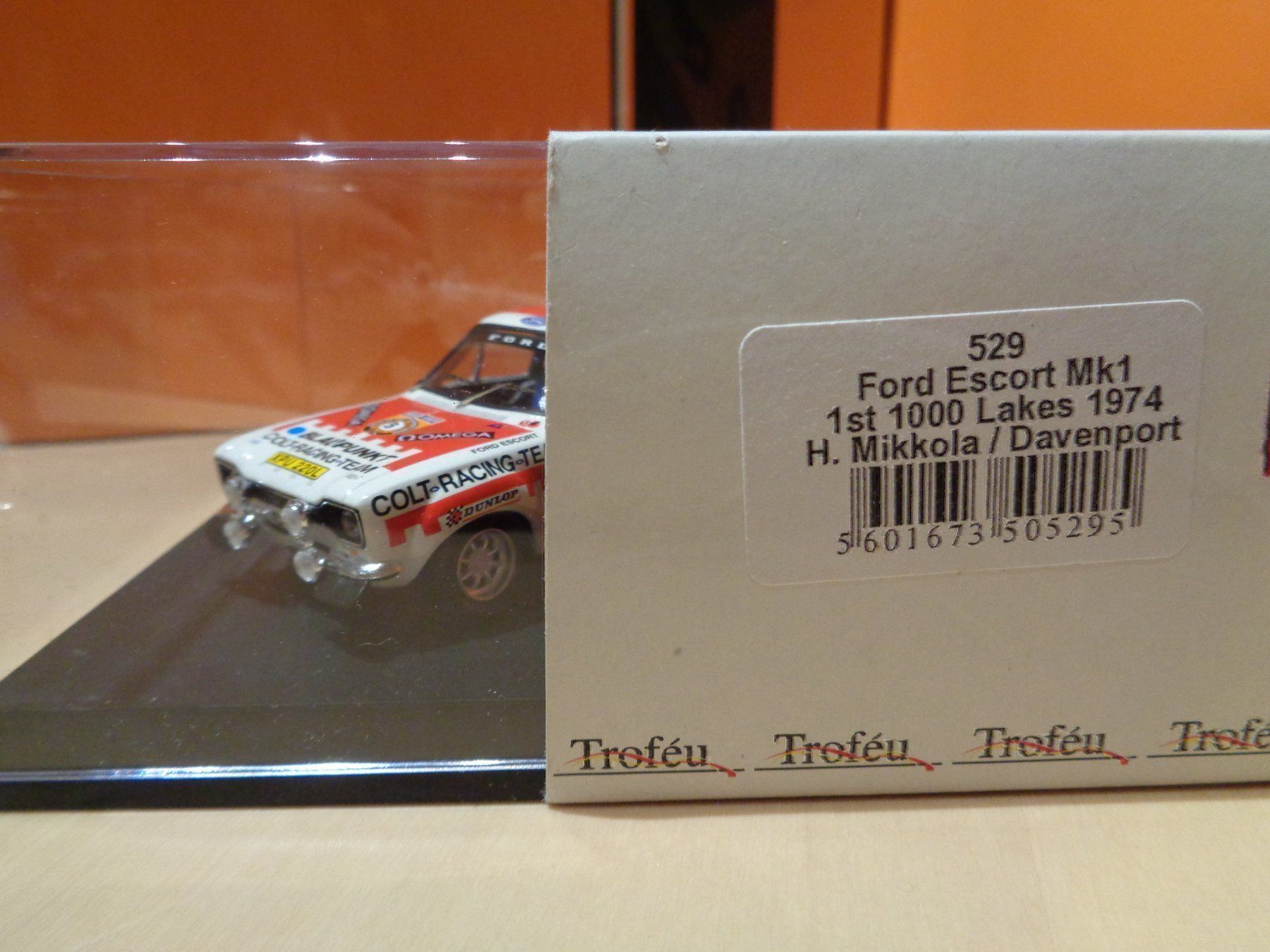 Ford Modellautos: Troféu 1:43 Ford Escort MK 1 Rallye – Neu und originalverpackt aus Reconvilier von rallycar 1