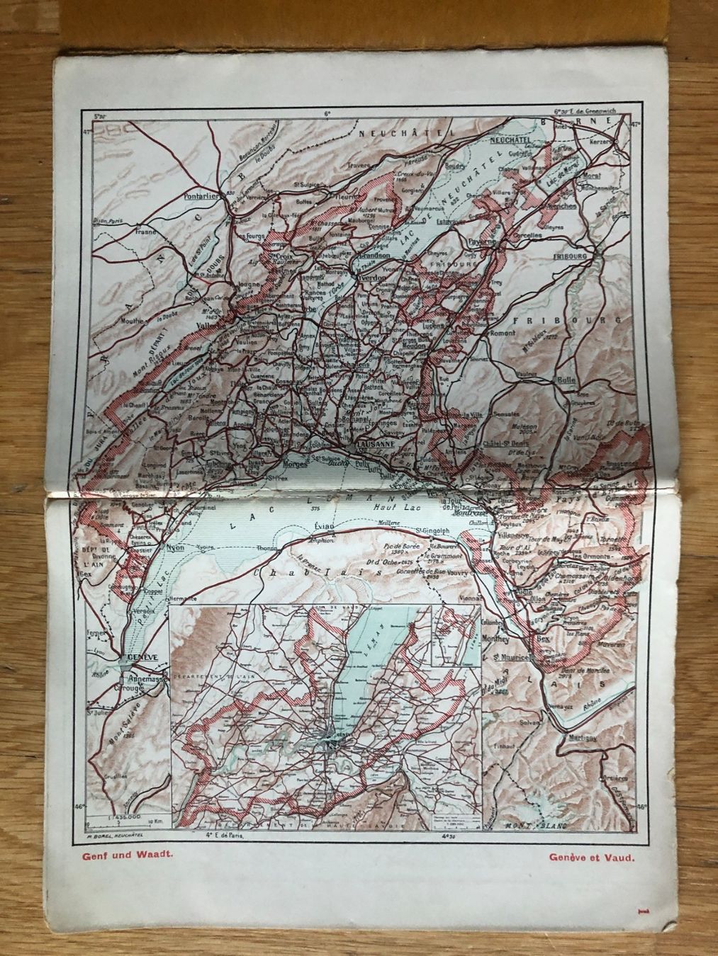 Landkarten & Atlanten: Taschen-Kärtchen der Strassen der Schweiz – Gebraucht aus Zürich von allp 2