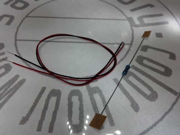 Componenti elettronici: LED SMD 0603 verkabelt, rot – Nuovo (secondo la descrizione) da Luzern venduto da Salefactory 3