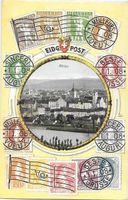 Aarau verziert mit Briefmarken