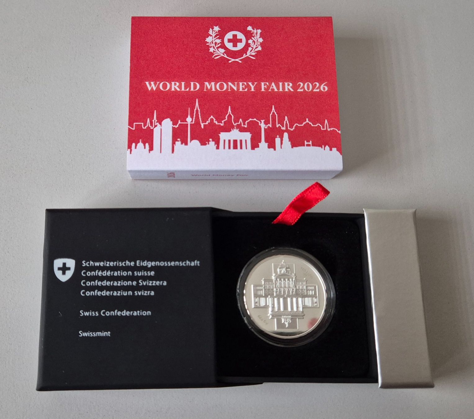 Tutti le monete: Swissmint Silber Medallie WMF Berlin – Nuovo (secondo la descrizione) da Greppen venduto da hploetscher 2