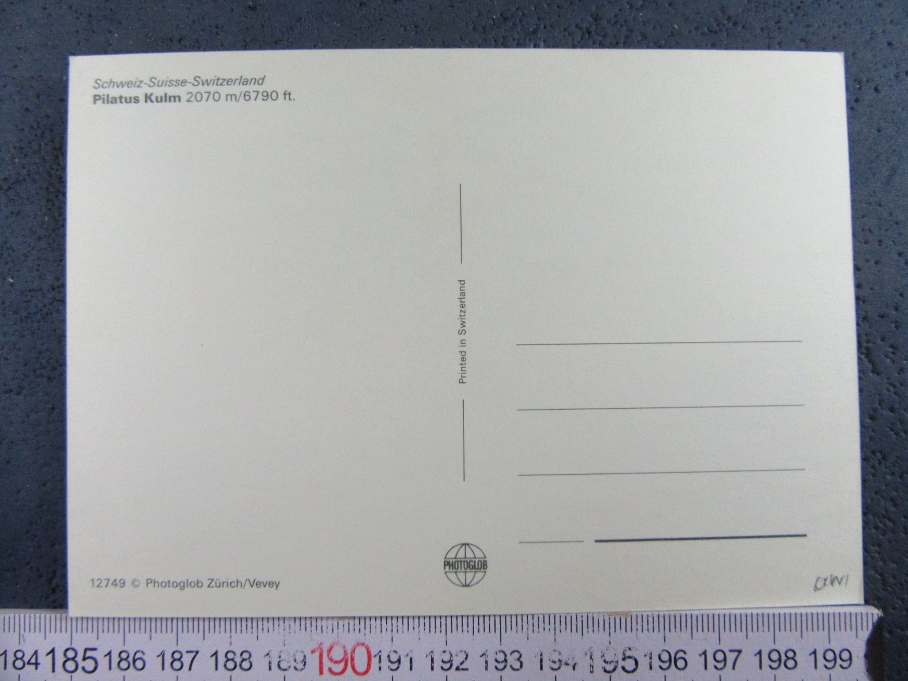 Cartoline postali: PILATUS-KULM AK ONW – Usato da Ettingen venduto da Hausi4711 1
