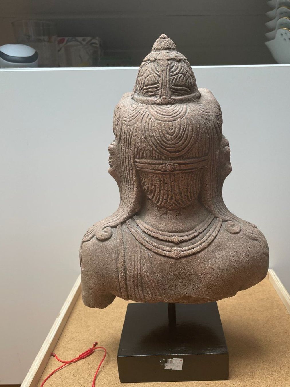Sculture & Statue: Buddha-Büste Sandstein – Usato da Aarau venduto da Chicca2006 2