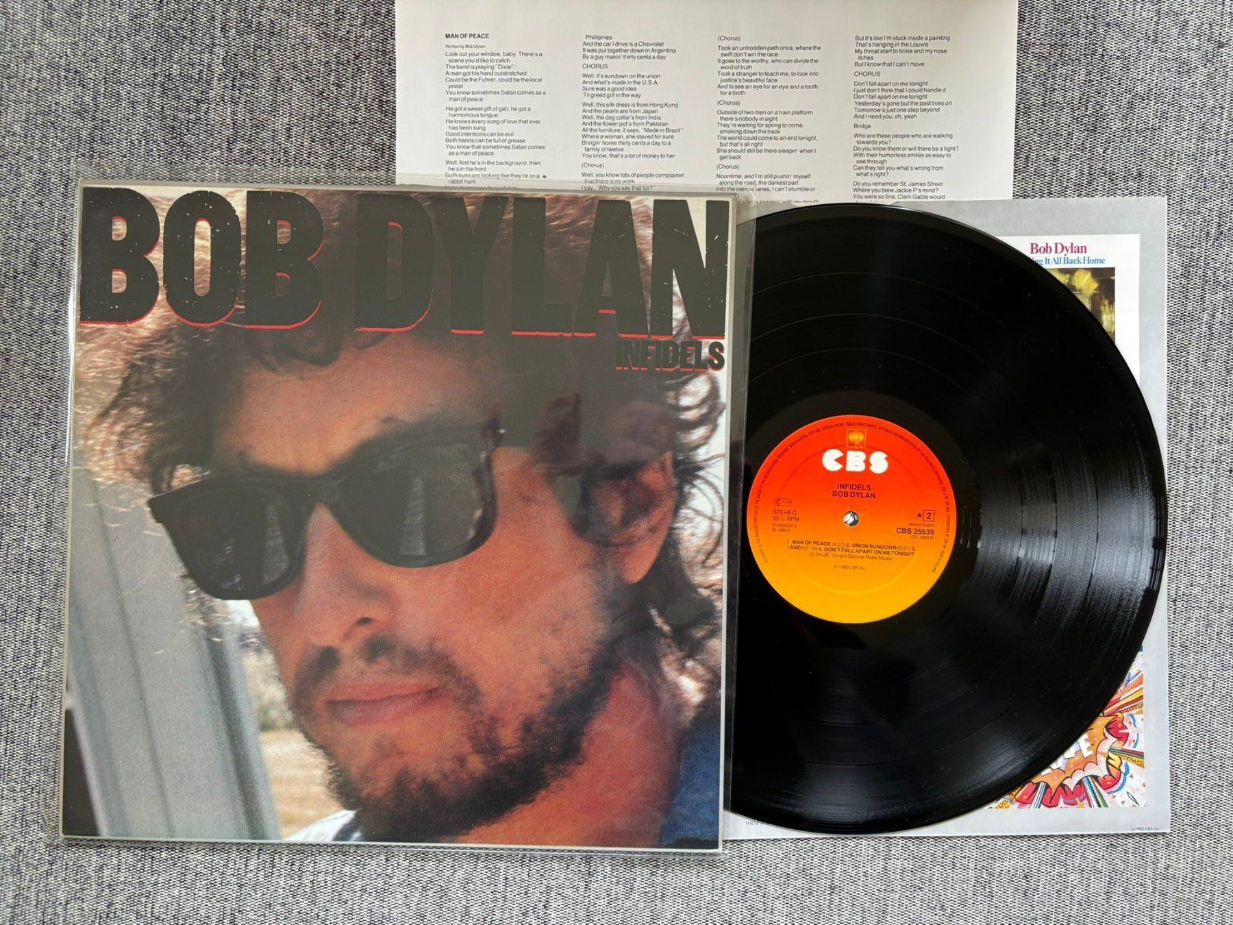 Dischi in vinile: Dylan, Bob - Infidels - Europe - 1983 - CBS – Usato da Zofingen venduto da big_r2gx